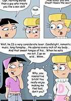 free Comix about school life of Fairly oddparents famous toon