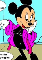 Horny Mickey Mouse and Mini fucking at beach famous porn cartoon