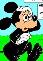 new Mickey Mouse and Mini fucking at beach comix