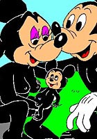free  Mickey Mouse and Mini fucking at beach ToonParty