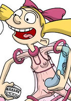 Virgin Helga gets banged by Stoop famous porn cartoon