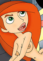 XXX Lustful Shego is torturing innocent Kim Possible for free