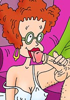 Sex Rugrats Didi and Stuart fucking while Tommy sleeping sex