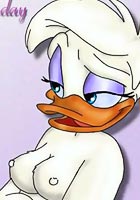 sex toons Sexy Daisy sucking Donald cock cartoon pics