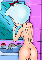 Nude Judy Jeston was fucked in bath