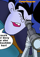 Nude Dr Drakken likes to splash cum on Kims face
