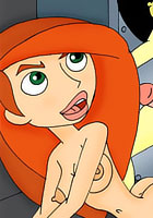 famous Kim Possible was bondaged and fucked by Shego Jessica Rabbit animated cartoon films