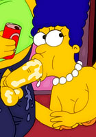 free Marge Simpson gets punished and penetrated by Homer Jamine