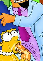 Cartoon valley Marge Simpson gets punished and penetrated by Homer toon comics