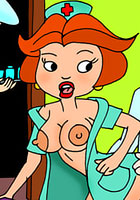 free Beauty famous Cute Jane Jetson drilled by Georges shlongcartoon free toon pics