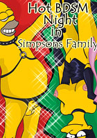 Comics toons Hot BDSM night Homer strapon fucked by his busty Marge