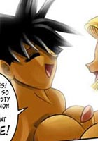 best Shemale hentai babe gets satisfaction at hot porn comix toons