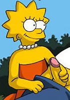 comics Lisa simpson in black Lingerie Showing her butt to Bart exclusive