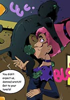 comics How Jinx trying to escape from nasty Beast Boy sex attack exclusive