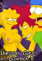 Comics toons Comix about Unbidden and horny guest at simpsons house