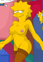 comix Comix about Unbidden and horny guest at simpsons house adult