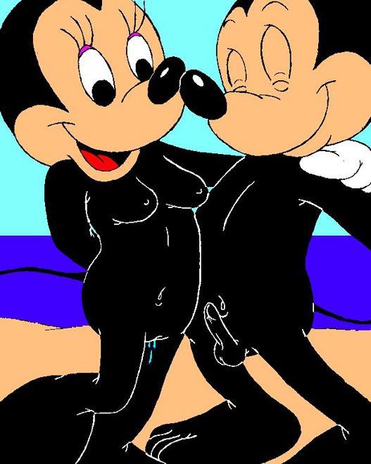 527px x 660px - Mickey Mouse and Mini fucking at beach