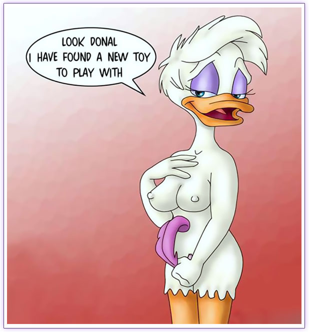 Daisy Duck Cartoon Sex - Sexy Daisy sucking Donald cock