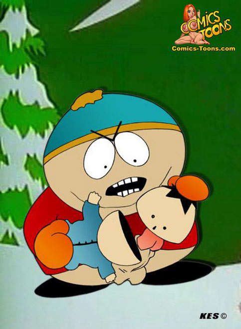 Hot porn pics with Kenny Cartman and Kyle from South Park