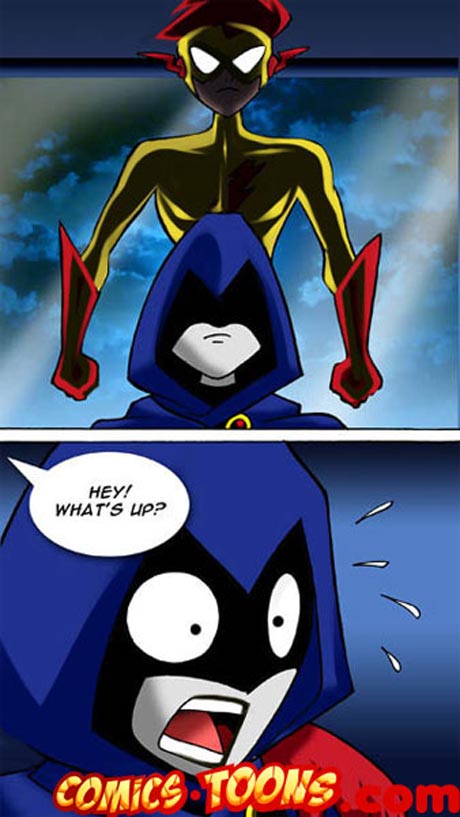 Free Xxx Toons Raven - Comics Toons || KidFalsh seducing Raven to fuck and suck his strong dick