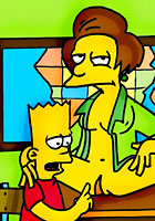 Toon party Springfield porn Simpsons orgy  toon comics