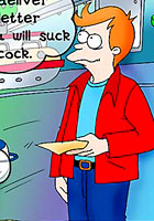 famous Comix! About Fry's sex adventures Futurama porn