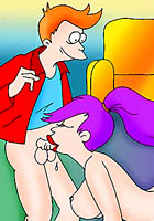 famous animated films Comix! About Fry's sex adventures Futurama porn