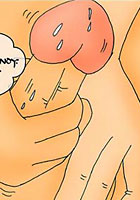 Toon party Comix! About Aladdin and sexy slut in parlor house toon comics