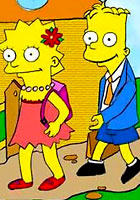 famous Comix! How Lisa Simpson was fucked in toilet