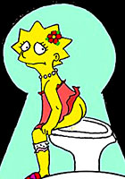 Comix! How Lisa Simpson was fucked in toilet famous porn cartoon