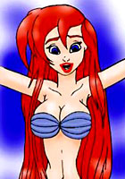 famous Porn Comix about Ariel Mermaid. Anime edition