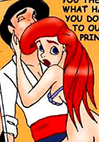 famous animated films Porn Comix about Ariel Mermaid. Anime edition