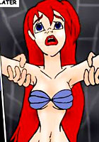 Porn Comix about Ariel Mermaid. Anime edition shocking toons created