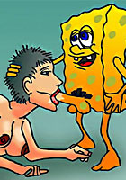 Sex Sexy Sponge Bob underwater crasy orgy heroes