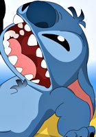 Toon party Horny Agent Kobra anal action with Stich and Nana toon comics