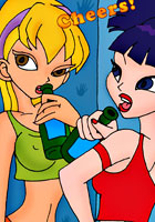 sex toons Winx club drunk sex party orgy. Comix!!! cartoon pics