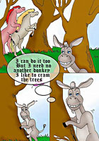 Horny Shek and Donkey super porn adventures drawn comix