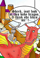 Sex Shek and Donkey super porn adventures drawn comix heroes