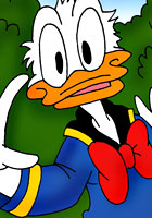 CartoonNude Fred Flinstone sucked for Donald Duck comics