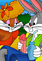 Nude Bugs Bunny wanna screw Daffy Duck famous porn cartoon