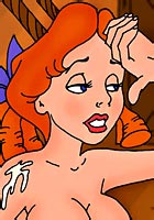 Nude Wendy was stollen and fucked by Captain Hook famous toons porn