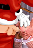free Nude Santa Goofy fucking human babe in sexy lingerie pics