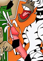 porn Alex fucking with Gloria from Madagascar cartoon